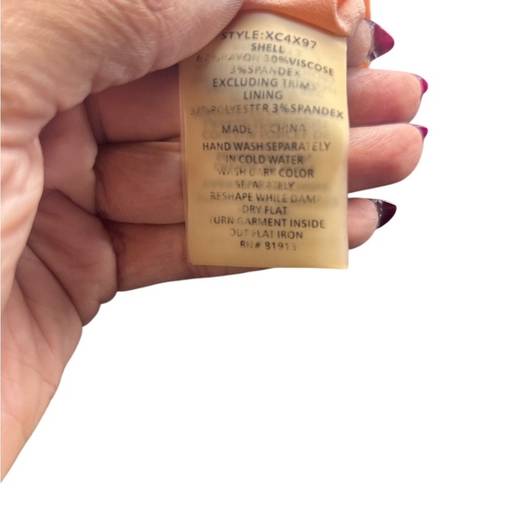 Tracy Reese x Anthropologie Pink Fit & Flare Dress | Size 4 - Picture 7 of 7